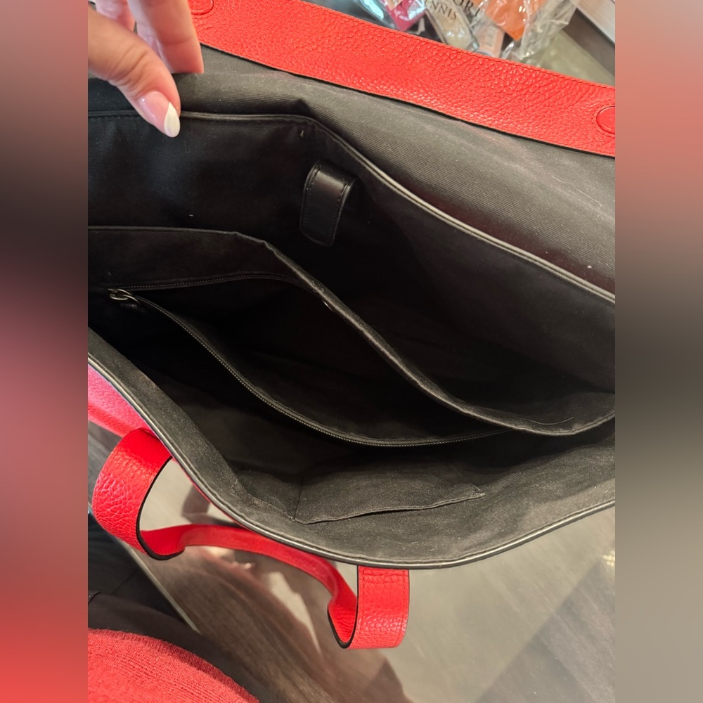 Coach Red Laptop Bag - Picture 3 of 3